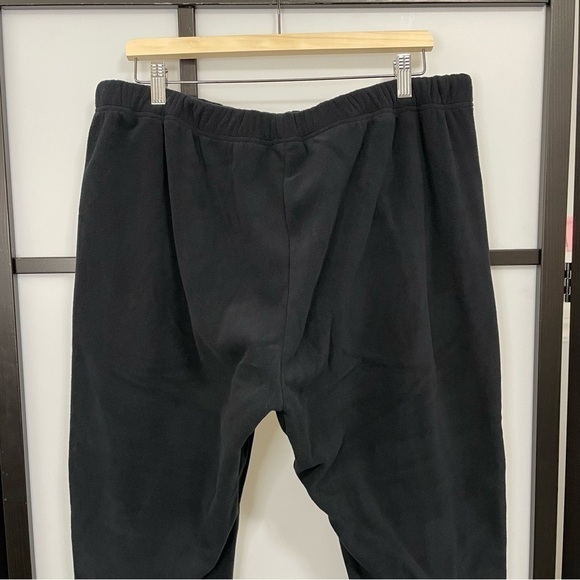 𝅺[xl] OVO NWT Men’s Black Canada Flag Primaloft Lightweight Fleece Sweatpant - Picture 8 of 13